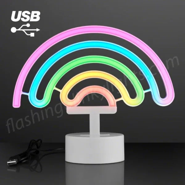 LAMPS NEON RAINBOW LIGHT  ITEM # MG-NL-RAINBOW