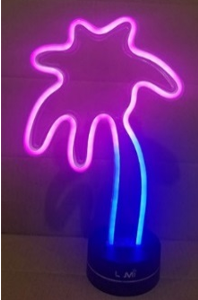 LAMPS NEON PALM TREE LIGHT  ITEM # MG - NL-PALMT