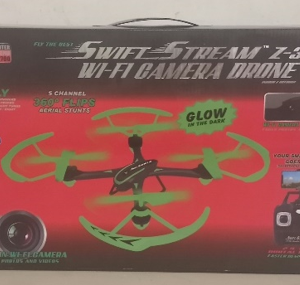 Glow in the dark remote control Drone with camera and WIFI 9″ diameter