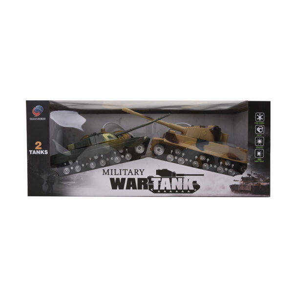 REMOTE CONTROL DUEL BATTLE TANK SET - ITEM# XH- TANK SET - Image 10