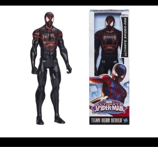 Black & Red Spider-Man 12” Action Figure ITEM# HH-SPIDERMAN AFBR
