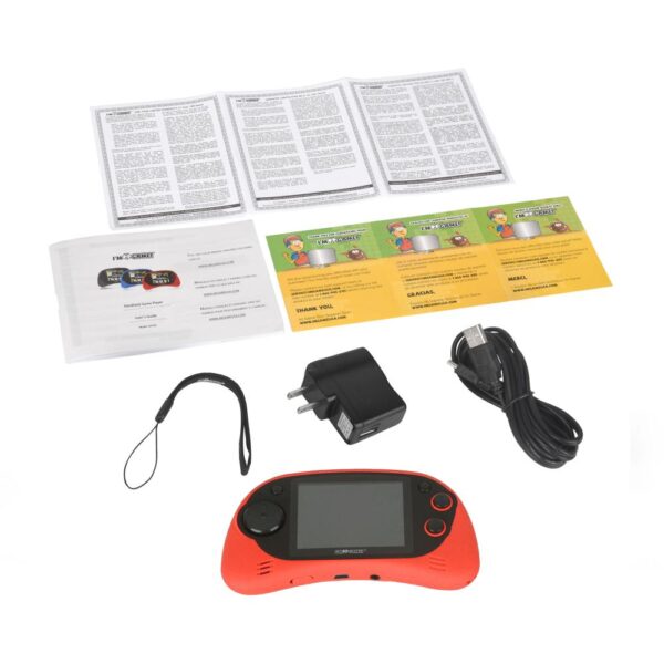 Game Console with 120 16-Bit Built-in Games - Red ITEM # ZR-GP120R - Image 6