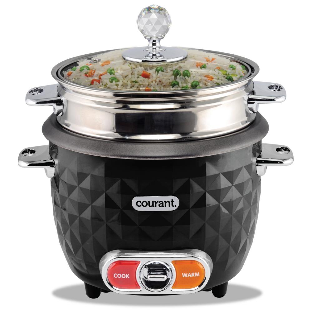 Designer Series Rice Cooker and Steamer 10 Cups Cooked / 5 Cups Uncooked Item # ZR-COUCRC0524R - Image 2