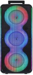 Triple the Groove: 6.5'' Rechargeable Speaker with LED Lights and Mic - ITEM # TT-KL50