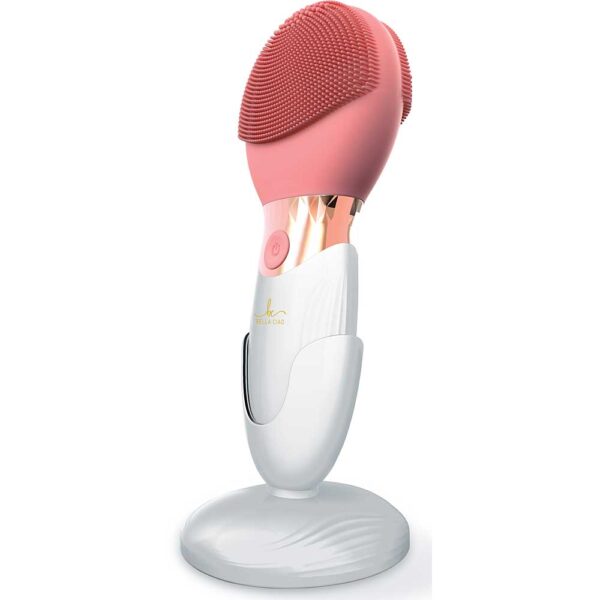 BELLA CIAO SILICONE FACIAL BRUSH AND MASSAGER WITH STAND ITEM # FS -BEL-BL401