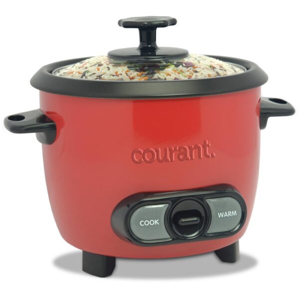 Courant 6 Cups Cooked 3 Cups Uncooked Rice Cooker   Item # ZR-COUCRC0310R