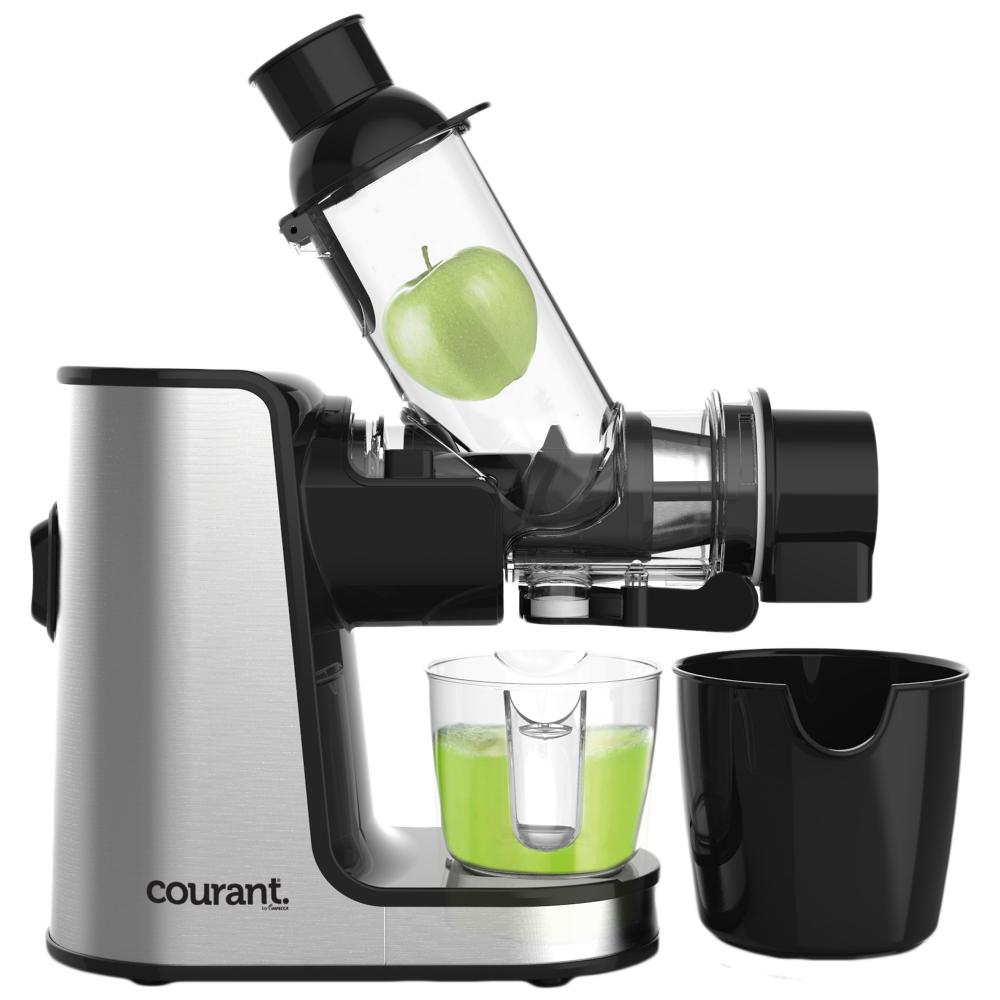Courant Stainless Steel Streamlined Modern Horizontal Slow Juicer Item # ZR-CJS-1501