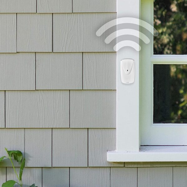 Wireless Weather Station Alarm Clock with Full-Color Display Item # ZR-RCARCWS30A - Image 2