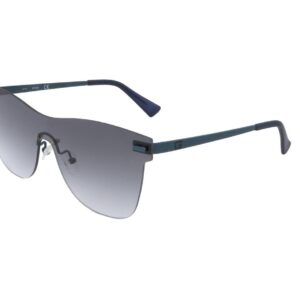 NEW AUTHENTIC GUESS SUNGLASSES GF0186 / 91W MATTE BLUE 00-00-145 METAL UNISEX