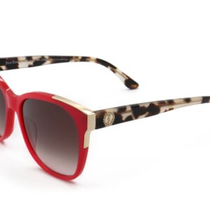 NEW AUTHENTIC JUICY COUTURE SUNGLASSES JU 593/S/SAM / 1N5 CORAL 56-17-140 ACETATE WOMEN
