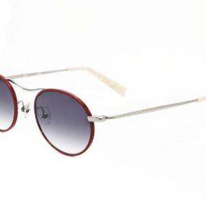 NEW AUTHENTIC KENDALL + KYLIE SUNGLASSES KKS4016 SLOANE 613 SILVER RED 49-21-140 METAL WOMEN