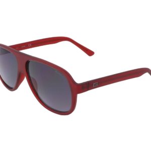 NEW AUTHENTIC GUESS SUNGLASSES GF5042 / 70B MATTE BORDEAUX 57-14-145 INJECTED MEN
