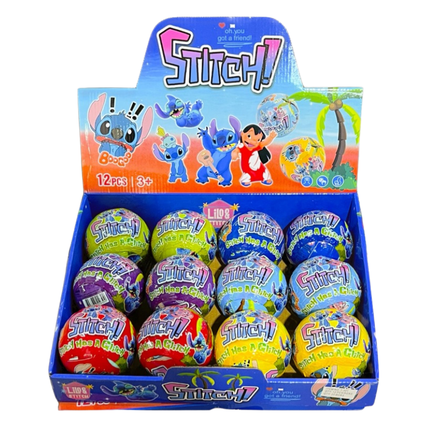 STITCH 3.5″ Surprise Ball -ITEM # MG -T301 OUT OF STOCK