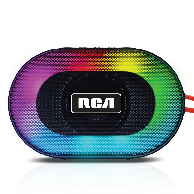 RCA Disco-101 Mini Bluetooth Speaker with LED Mode #TT- Disco-101