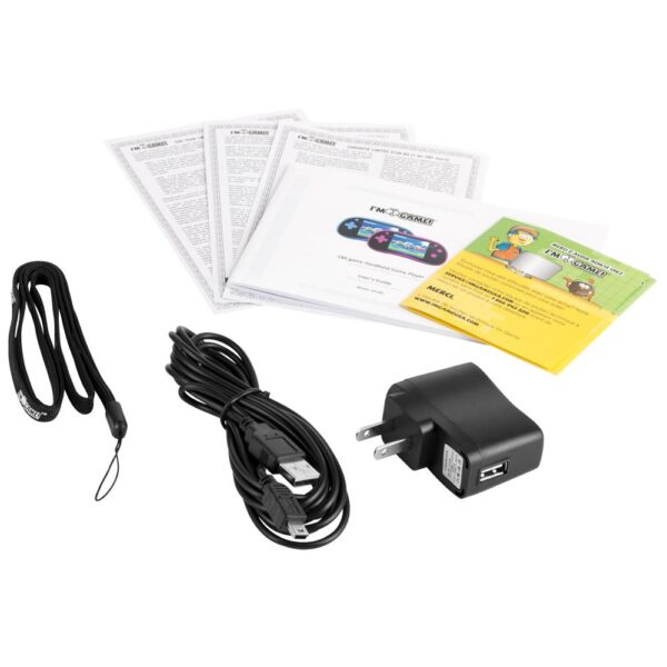 I'm Game Handheld Game with 220-Exciting Games - Black  ITEM # ZR-GP-180K - Image 5