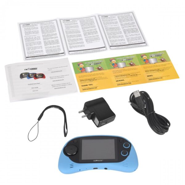 Game Console with 120 16-Bit Built-in Games - Blue ITEM # ZR-GP120B - Image 4