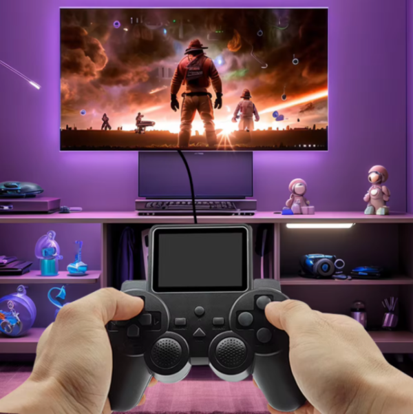 S10 Mini Video Game Console – 520 Games, Dual Controllers, AV Output               ITEM# MG- S10GAMEBLK - Image 10