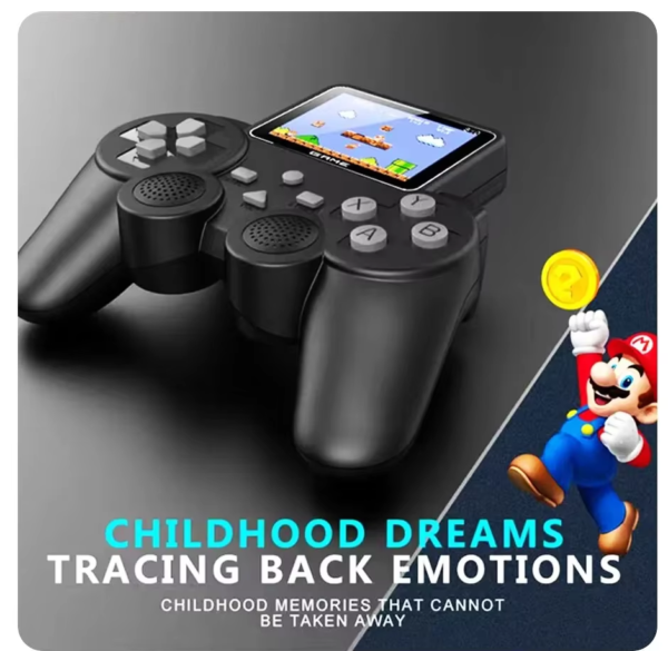 S10 Mini Video Game Console – 520 Games, Dual Controllers, AV Output               ITEM# MG- S10GAMEBLK - Image 15