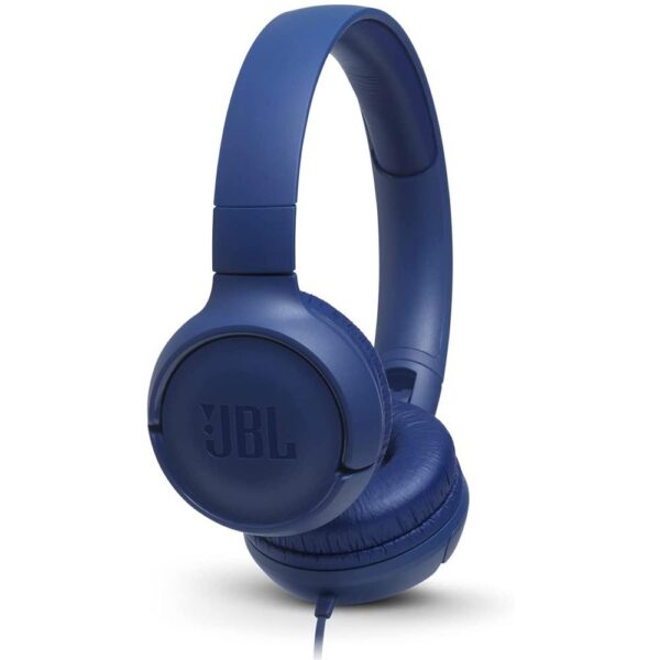 JBL TUNE 500 Wired On-Ear Headphones  ITEM # ZR- JBLT500BLUAM