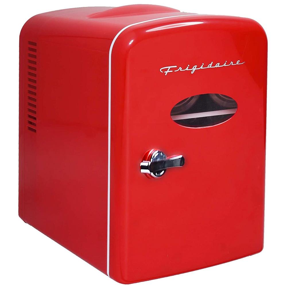 Frigidaire Portable Retro 6-can Mini Fridge ITEM # ZR- FRIEFMIS129RD