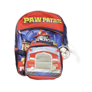 PAW Patrol Kids Backpack with Matching Lunch Bag – Fire Truck Rescue Design (16") INCHES     ITEM # HH - 17173
