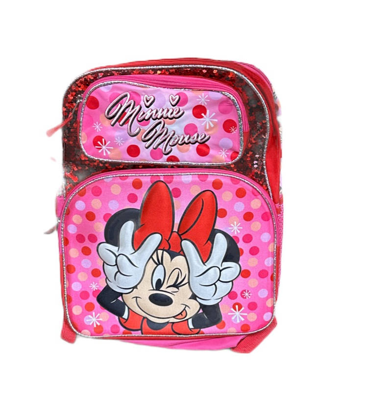 Minnie 3-D 16" Backpack w/ Sequin ITEM # HH- B23DC56892