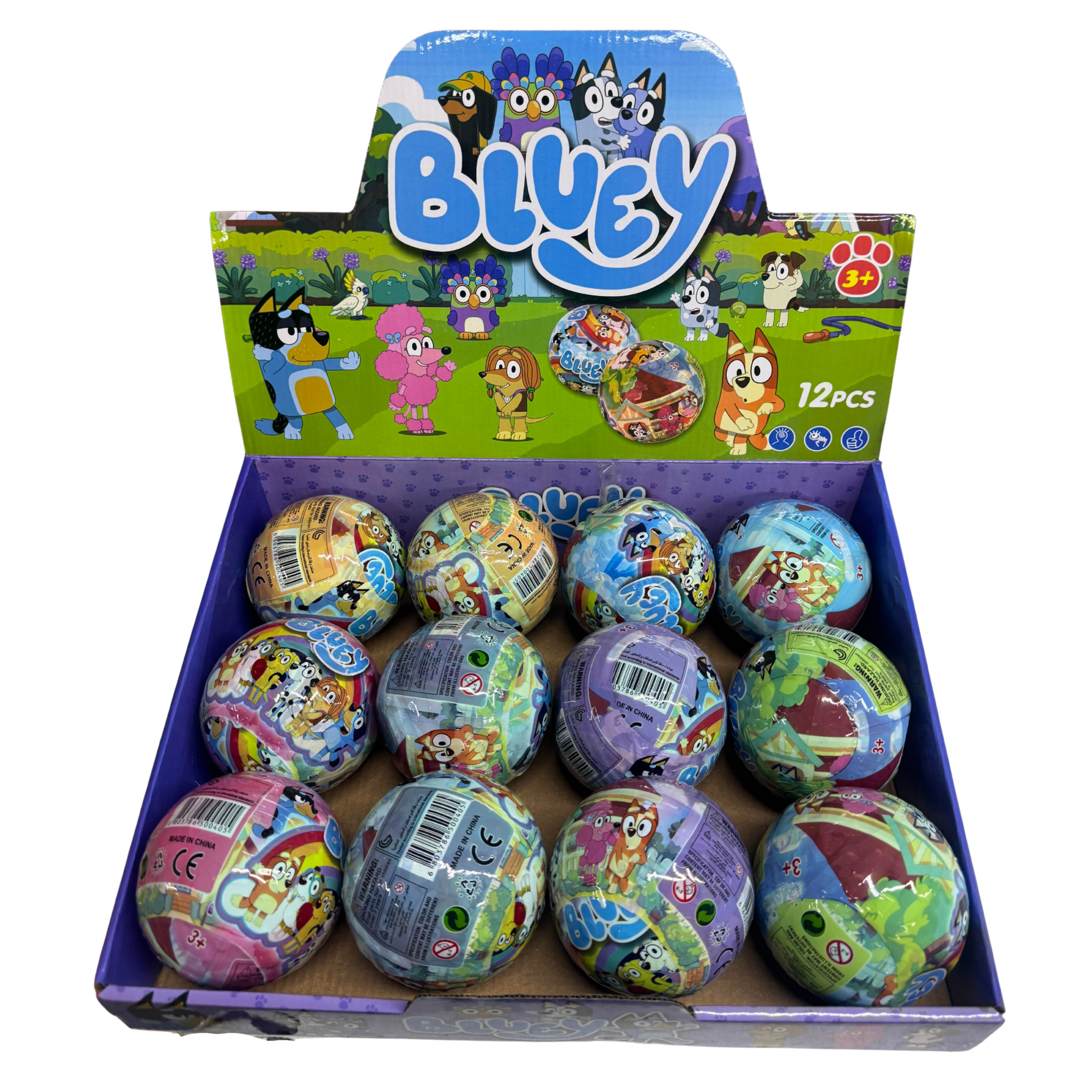 BLUEY 3.5" Surprise Ball ITEM # MG- BLUEYBALL
