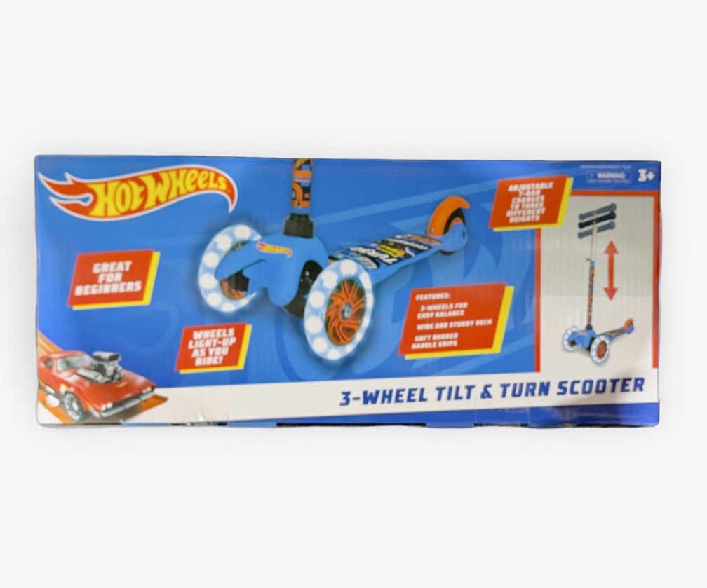 Hot Wheels Scooter, 3 Wheels ITEM # HH - AST487084