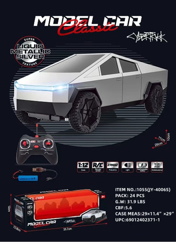 Remote Control Car-Cybertruck RC FULL FUNCTION ITEM # HH- 1055
