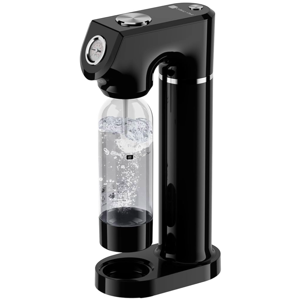 Culinary Chef Effortless Soda Maker Eco-Friendly with Reusable Bottle ITEM # ZR - CULCCSDM008