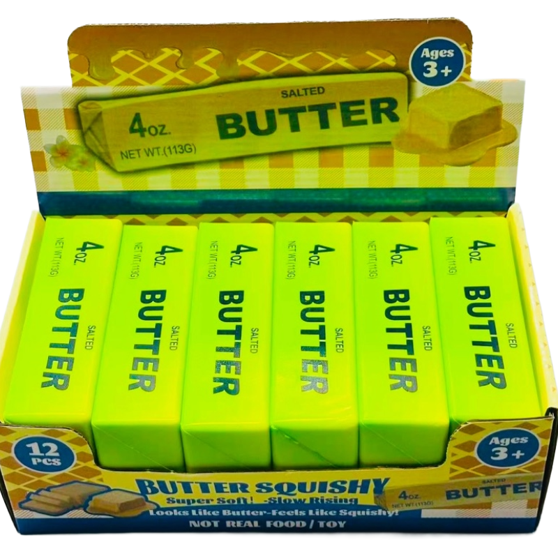 Green 4oz Butter Squishy ITEM # HH-SQD0-BT09