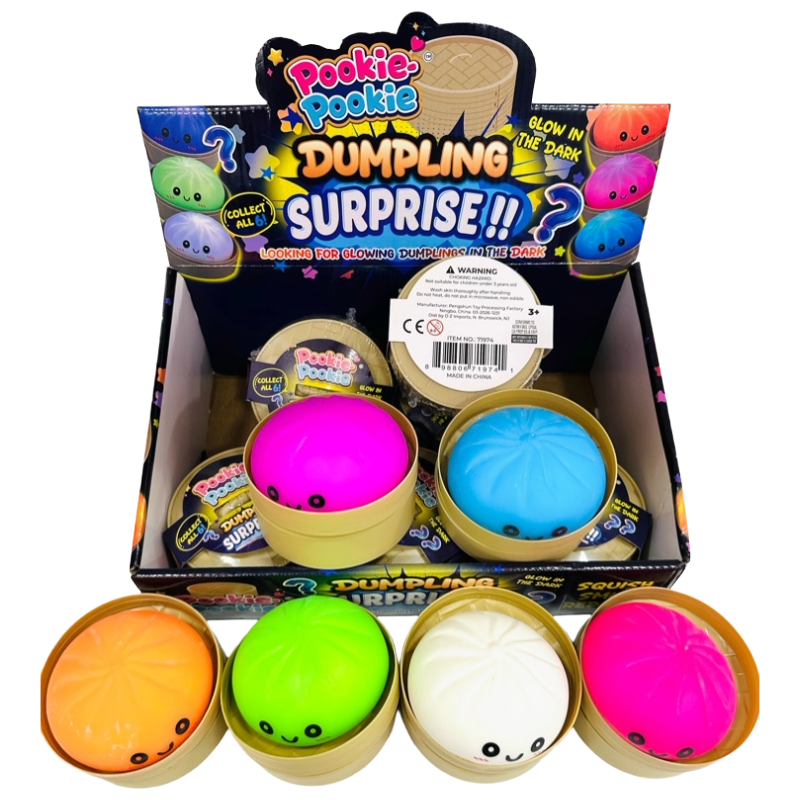 Glow in the Dark Squishy Dumplings ITEM # HH- SQD081