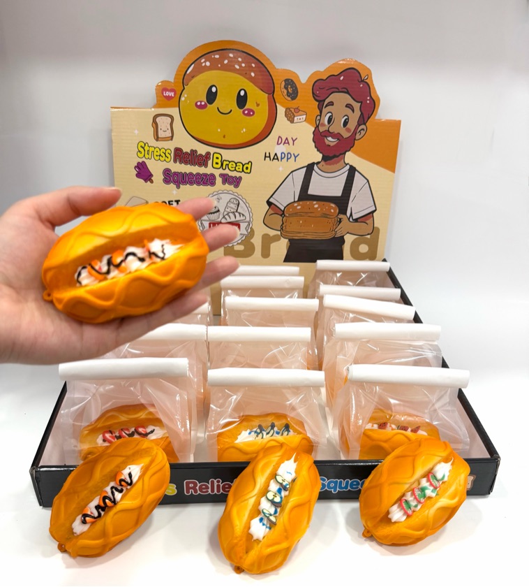 Soft Imitation Fruit Cream Bun Squishy ITEM # HH-MT046