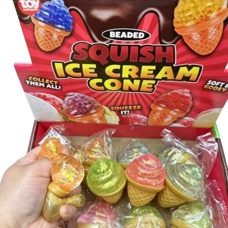 Ice Cream Maltose Gummy Squishy ITEM # HH-T6621(SQD0)