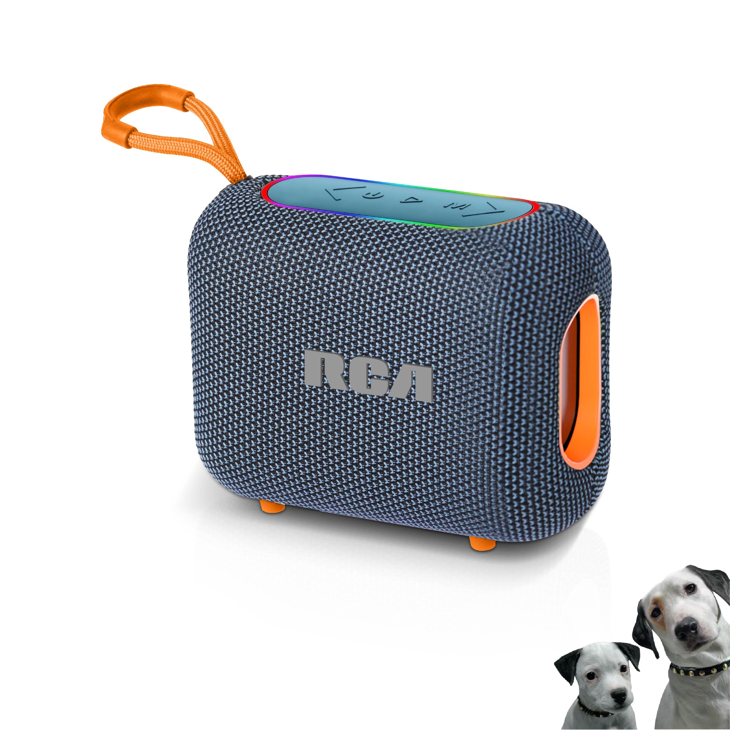RCA BEAT-33 Portable Bluetooth Speaker with RGB Lights ITEM # TT- BEAT-33