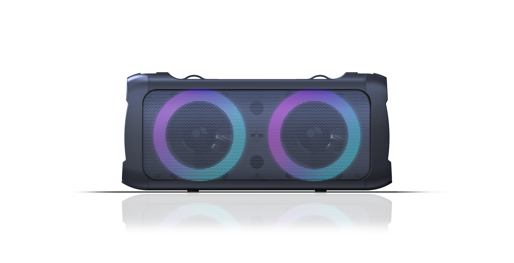 RCA STAGE-206 Double 6.5″ Bluetooth Speaker with Carry Strap ITEM # TT- STAGE-206